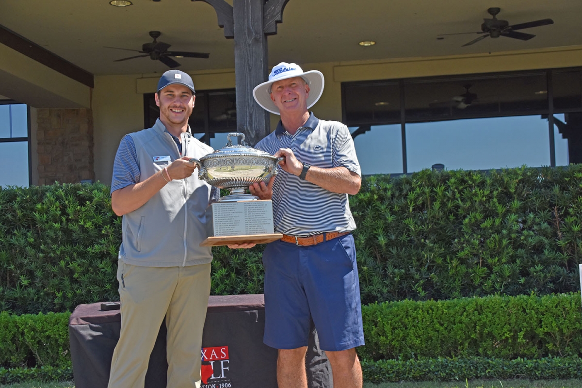 Durbin trophy with Justin